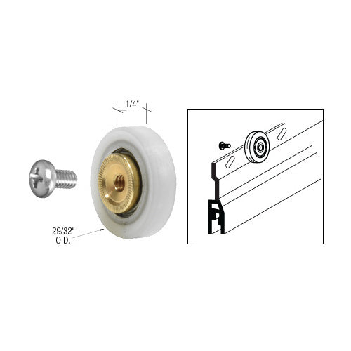 CRL Nylon Ball Bearing Roller - D679