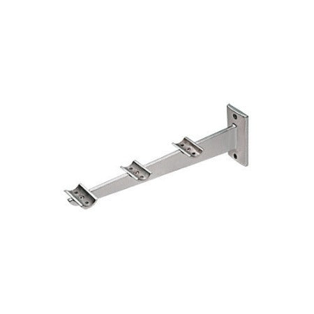 CRL Brushed Stainless Tray Slide Shelf Brackets - TSSB10BS