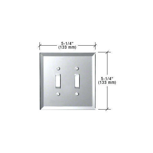 CRL 2X Toggle Glass Mirror Plate