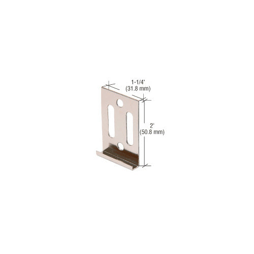 CRL Nickel Plated Vancouver Clip for 4mm Mirror [100 pack] - SW1264