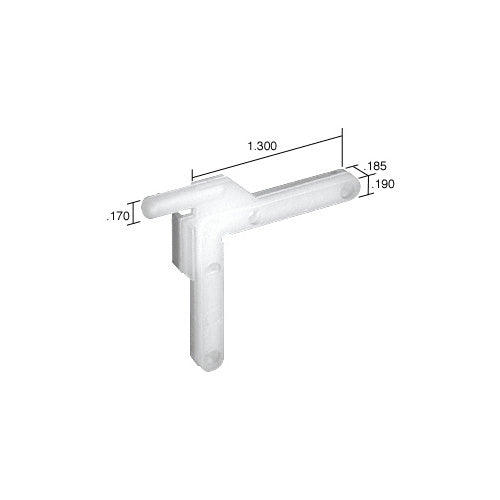 CRL Swivel Key - 1.30" Leg; .185" Width [100 pack] - SK315B