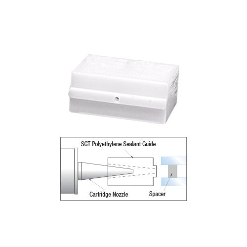 CRL 1/4" Polyethylene Sealant Guide - SGT14