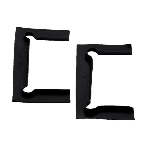 CRL Black Vienna Hinge Replacement Gasket Pack with Fin - V1EGK1