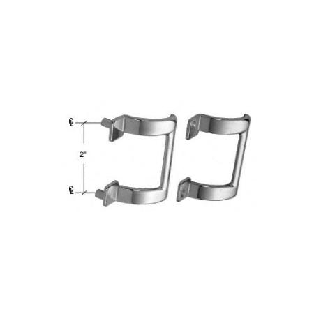 CRL Polished Chrome 2" Shower Door Pull Handle - M6158