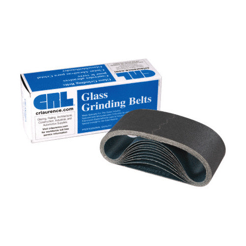 CRL 3" x 21" 180 Grit Portable Glass Grinding Belts - CRL3X21180X