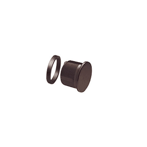 CRL Dark Bronze Anodized Mortise Dummy Cylinder - DRA30DU