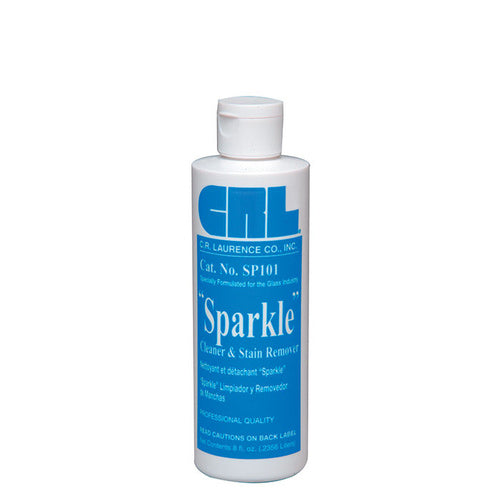 CRL "Sparkle" Cleaner and Stain Remover, 8 fl. oz. - Pack of 3 Bottles - SP101