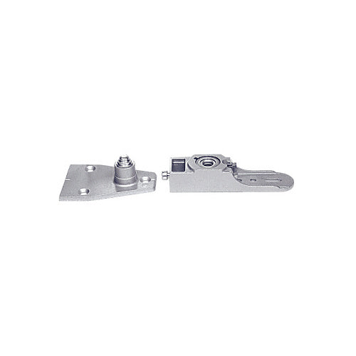 CRL Floor Mount Bottom Pivot Set for Use with 1-1/2" Deep Bottom Door Rail for Side-Load Applications - CRL8010G