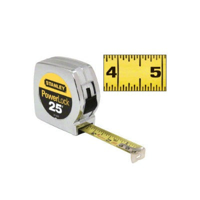 CRL 25' Stanley® PowerLock® ll Tape Rule 1" Wide - ST33425