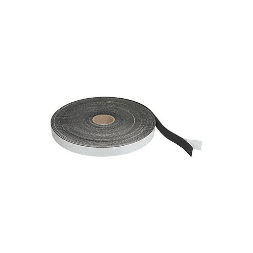 CRL 3/4" Wide Black Sponge Rubber Desk Stripping [50 ft] - SRS33