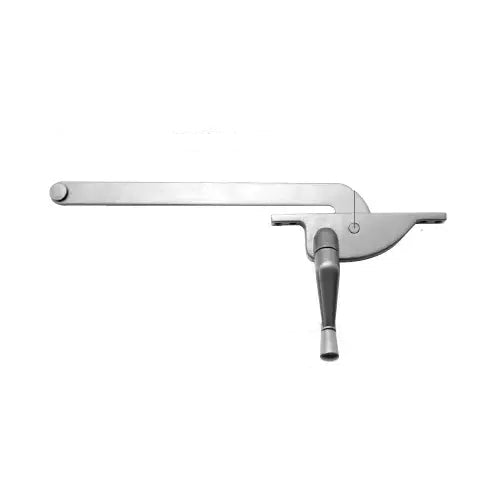 CRL Aluminum 8" Right Hand Teardrop Series Casement Window Operator - 5008RHAL