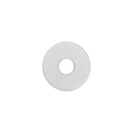 CRL 1" O.D. Clear Vinyl Replacement Washer with Large Hole [10 pk] - SW1S