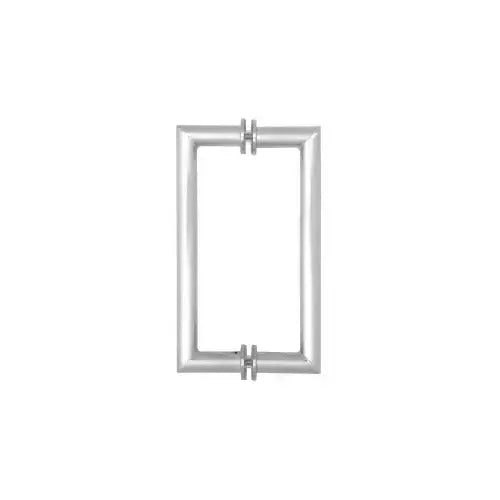 CRL 12" Mitered Corner Glass Mounted Pull Handle