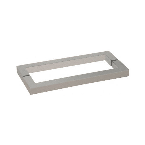 CRL Brushed Nickel "SQ" Style 24" Back-to-Back Towel Bar - SQ24X24BN