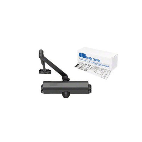 CRL Black Size 4 Surface Mount Door Closer - DC54BLK