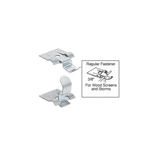 CRL Ludwig 3/8" Standard Fit Screen and Storm Window Snap Fastener [4 Pack] - SK25