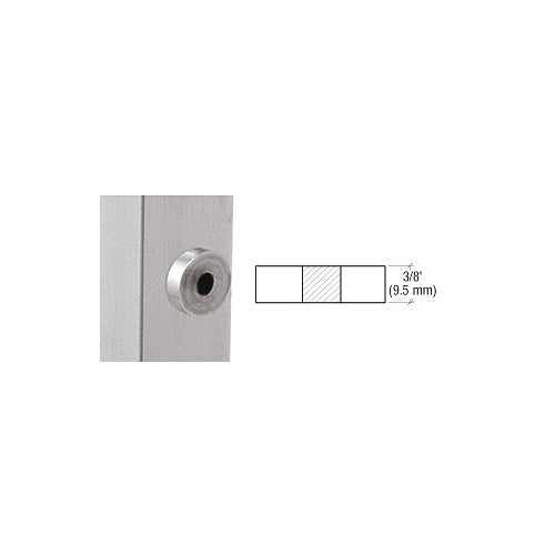 CRL Mill Stainless Flat Post adaptor - SPA01SS