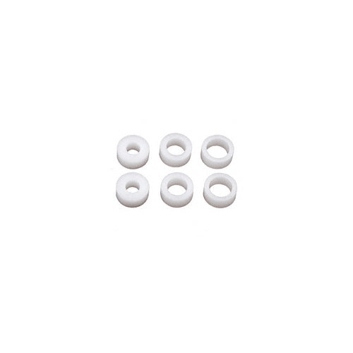 CRL White Bushing Spacer Pack [6 pack] - HYDS