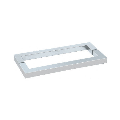 CRL Polished Chrome "SQ" Style 24" Back-to-Back Towel Bar - SQ24X24CH