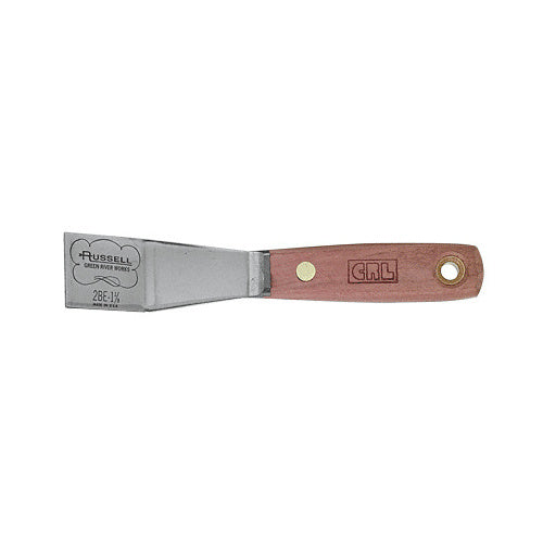 CRL Russell 1-1/8 in Stiff Bent Putty Knife - 2BE118