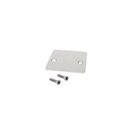 CRL Satin Anodized End Cap with Screws - UCECSA