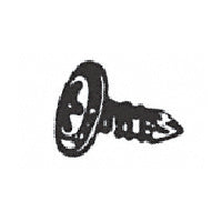 CRL Black 8-18 x 7/16" Phillips Drill Point Screw - 15774