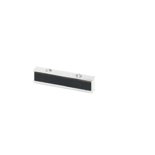 CRL Aluminum Header Mounted Single Door Stop - 1NT307A