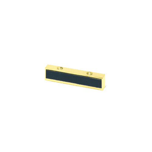 CRL Brass Header Mounted Single Door Stop - 1NT307BR
