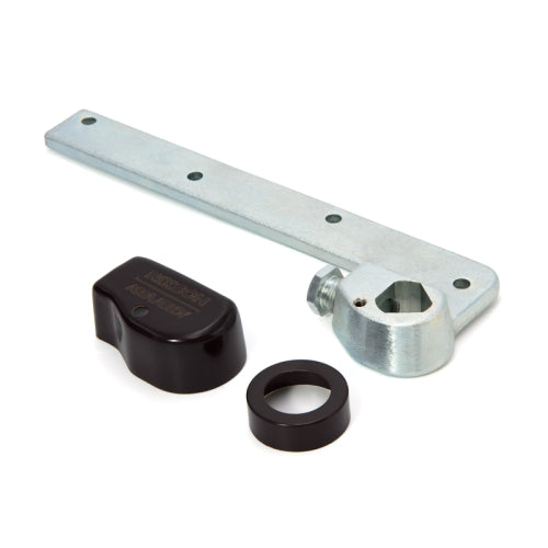 FHC Rixson 3/4" Offset Bottom Arm - Dark Bronze Anodized - 252050L2DU