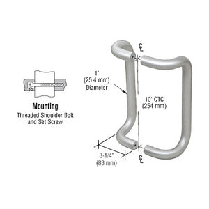 CRL Paired Back-to-Back Offset Door Pull