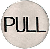 CRL Brushed Stainless 2" Round Pull Indicator - 2EPBSPL