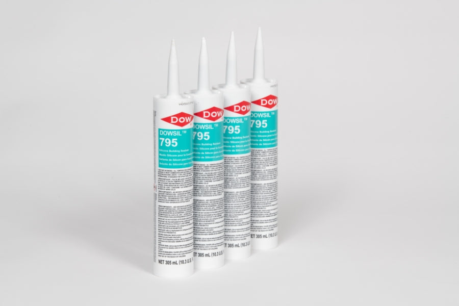 Dow Corning 795 Silicone Building Sealant (Cartridge) - Black - DOWSIL 795BL