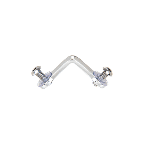 CRL Chrome Deluxe 2-Way Glass Corner Connector - 3107CH