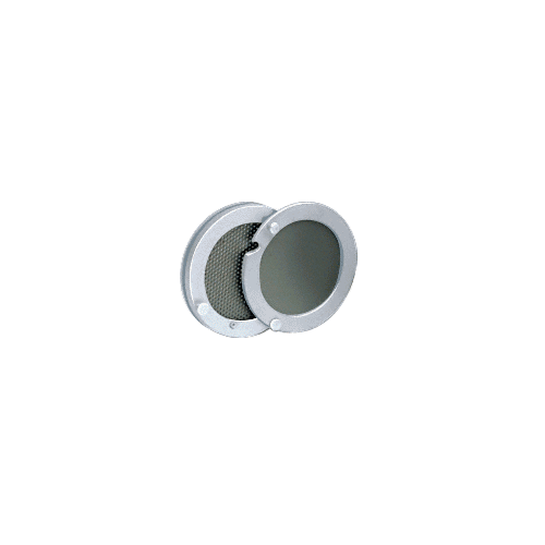 CRL Satin Anodized 4" Metal Cover Speak-Thru - 405A