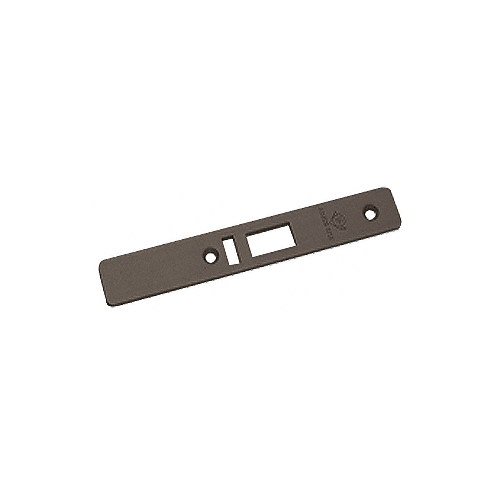 CRL Dark Bronze Flat Faceplate for AR4513 Series Deadlatch Locks - 450220DU