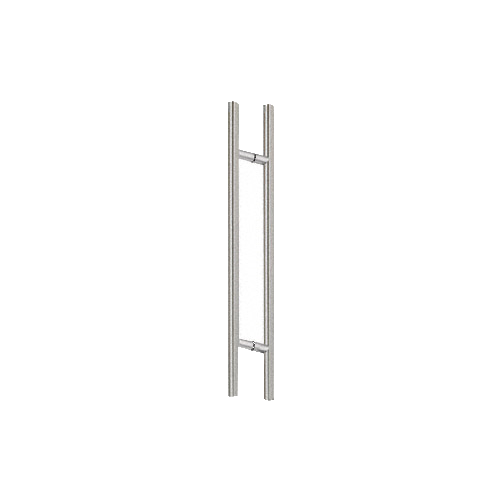 CRL Brushed Stainless 48" Extra Length Ladder Style Back-to-Back Pull - 48LPBS