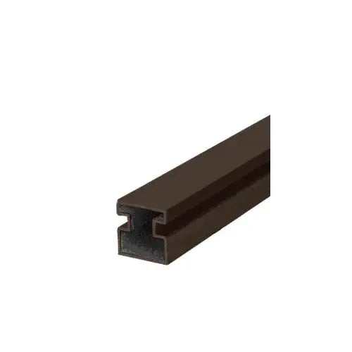 CRL Duranodic Bronze 12" Center Aluminum Counter Post - 6407412
