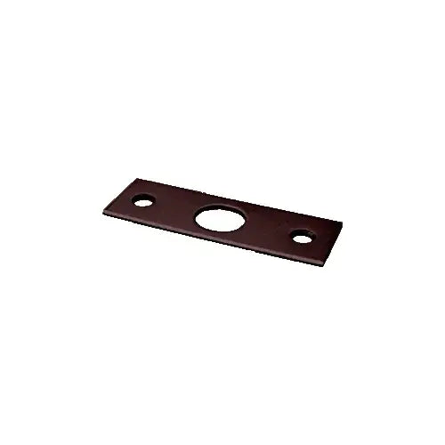 CRL Black Bronze Anodized Strike Plate - 777SPDU