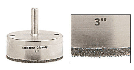 CRL 3" AG Series Plated Diamond Drill- AG3