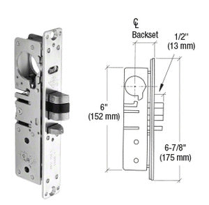 CRL Adams Rite 31/32" Backset Deadlatch Lock- Left Handed - AR45132L