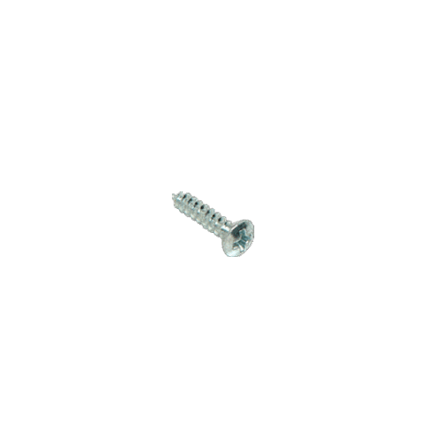 CRL 8 x 1-1/4" Oval Head Phillips Sheet Metal Screws [100 pack] - AV1423