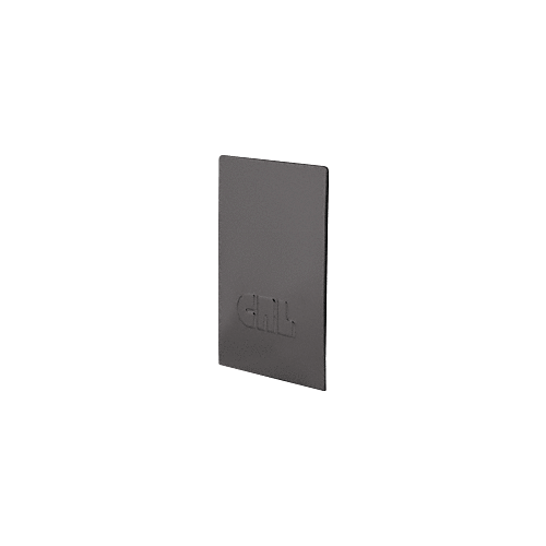 CRL Dark Bronze End Cap for Windscreen and Smoke Baffle Base Shoe - B5WECDU