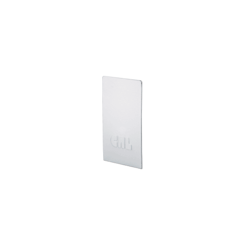 CRL Satin Anodized End Cap for Windscreen and Smoke Baffle Base Shoe - B5WECSA