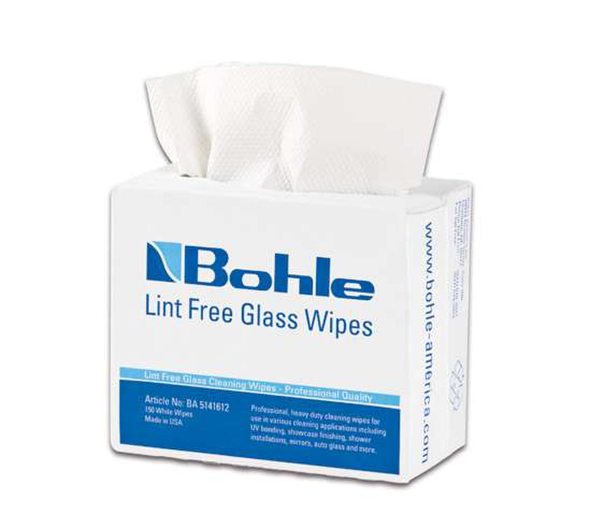 Bohle Lint Free Paper Wipes [150/box] - BA5141612