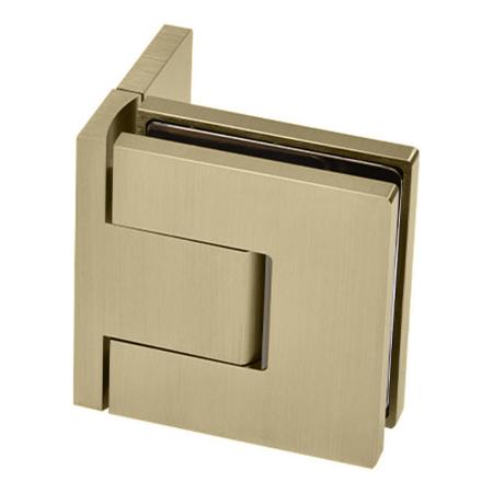 CRL Bellagio Adjustable Wall Mount Offset Back Plate Hinge