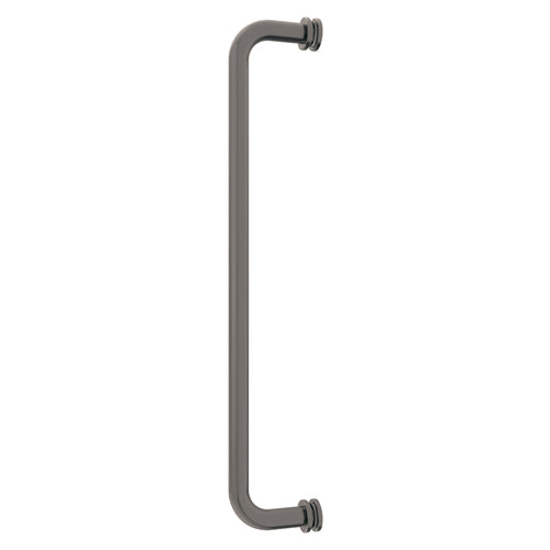 CRL 24" Brushed Nickel (BM Series) Tubular Single-Sided Towel Bar - BM24BN