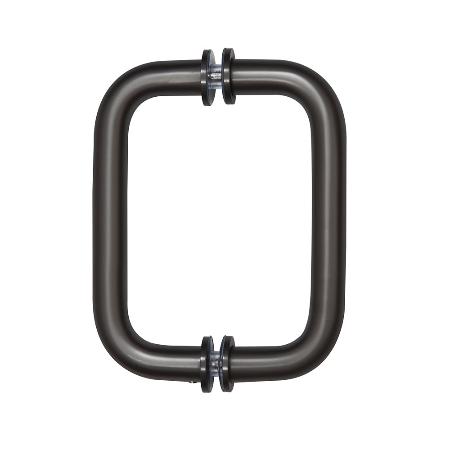 CRL 6" BM Series Tubular Back-to-Back Pull Handle