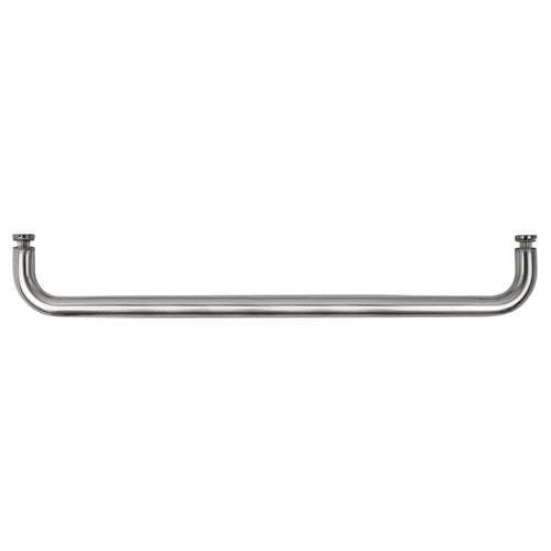 CRL 18" Chrome (BM Series) Single-Sided Towel Bar without Metal Washers - BMNW18CH