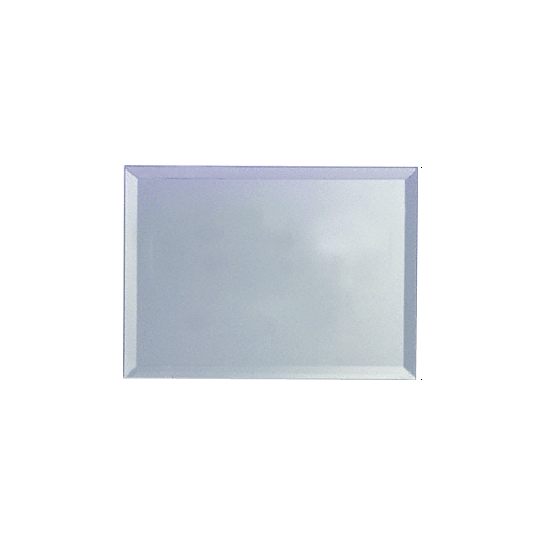 CRL Clear Triple Blank without Screw Holes Glass Mirror Plate - BMP3GC