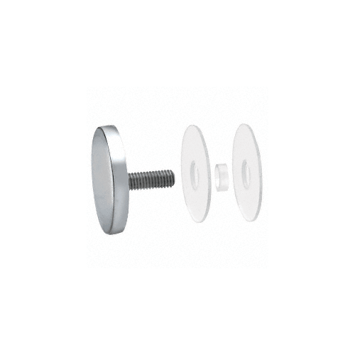 CRL 2" Diameter Polished Stainless Steel Standoff Cap Assembly - CAP2PS